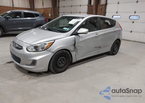 2017 Hyundai Accent Se z USA, uszkodzony, nr VIN KMHCT5AE4HU310759